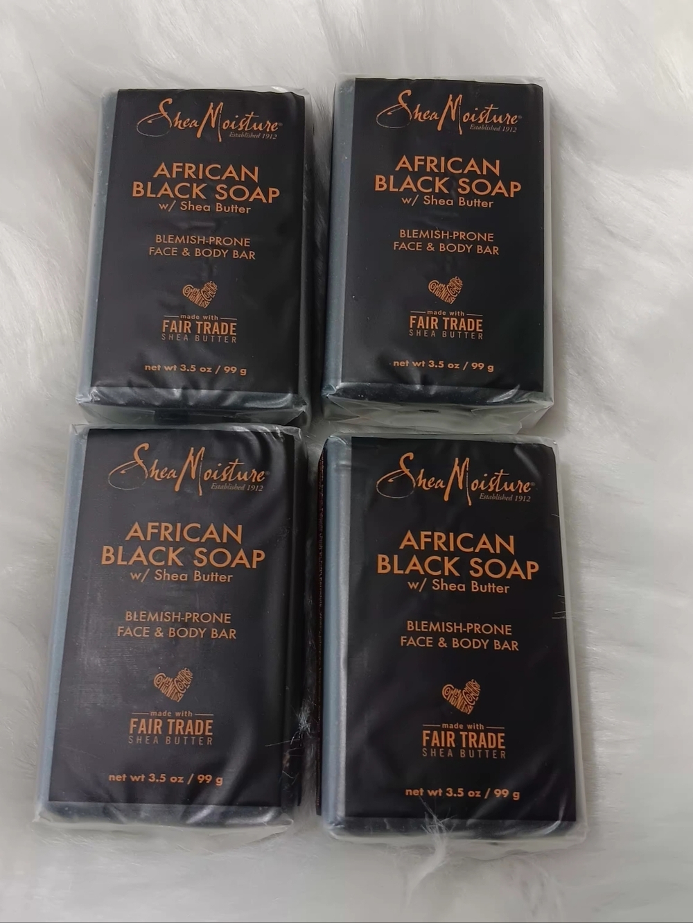 Shea Moisture Bar Soap 3.5 oz  Bundle